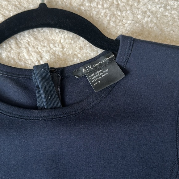 A/X Exchange Navy Body Con Dress - Like New - Picture 2 of 4